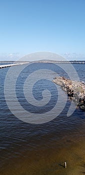 Pascagoula Mississippi water bridge casino