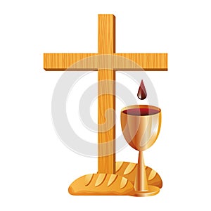 Paschal Triduum. vector