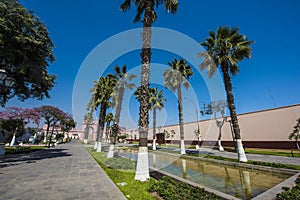 The Paseo de Aguas is a promenade located in the Madera district of the RÃÂ­mac district in the city of Lima, capital of Peru. It photo