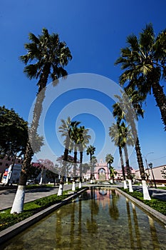 The Paseo de Aguas is a promenade located in the Madera district of the RÃÂ­mac district in the city of Lima, capital of Peru. It photo