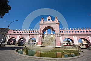 The Paseo de Aguas is a promenade located in the Madera district of the RÃÂ­mac district in the city of Lima, capital of Peru. It photo