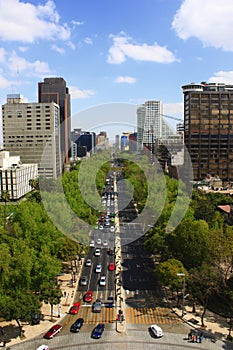 Paseo de la Reforma in Mexico City