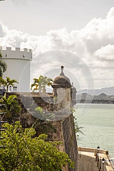 Paseo del Morro in Old San Juan Puerto Rico