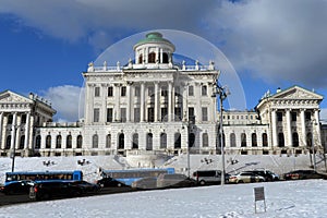 The Pashkov House. Russian State Library in the center of Moscow