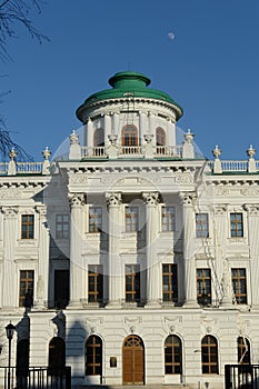 Pashkov house. Russian state library. View from Starovagankovsky lane