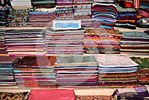 Pashmina and silk scarfs