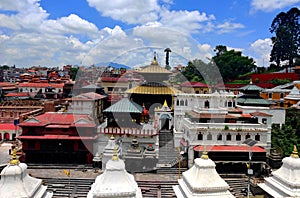 Pashupatinath Temple View in Kathmandu