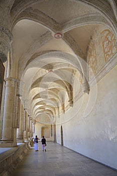 Pasillo en el Convento de Santo Domingo en Oaxaca