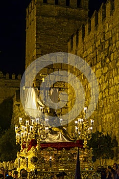 images of the holy week of Seville, brotherhood of El Baratillo photo