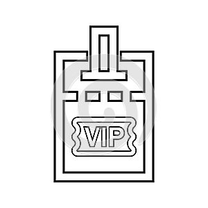 Pass, ticket, VIP icon