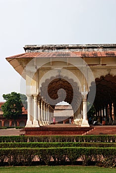 Passage of Agra Fort in India