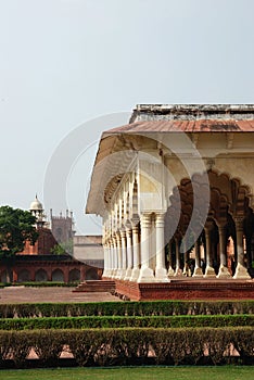 Passage of Agra Fort in India