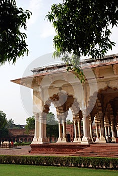 Passage of Agra Fort in India