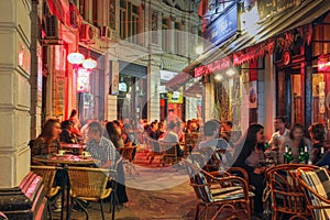 Passage in Bucharest, Romania