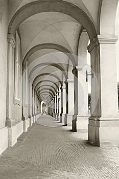 Passage by the Christiansborg Palace