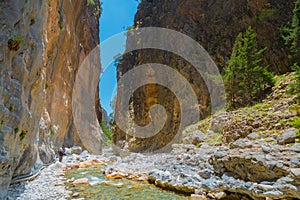 Samaria Gorge. Crete, Greece photo