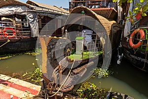 Houseboat in the Kerala backwaters
