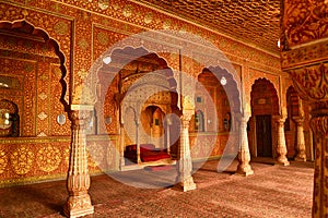 Passage in an indian rajput palace