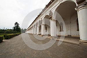 Passage in Kromeriz Garden