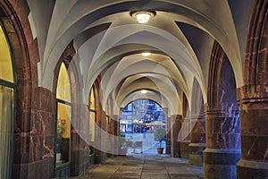 Passage in the old part of Leipzig