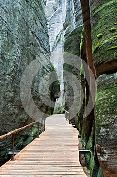 Passage in Rocky Town