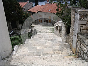 Passage in Rovinj, Croatia