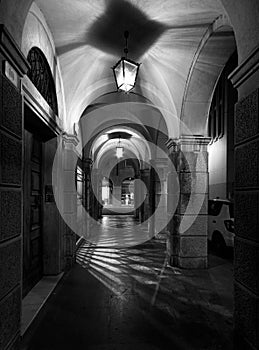 Passage to the arch. Verona.