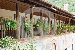 Passage to the cells of the monastery Bachkovski