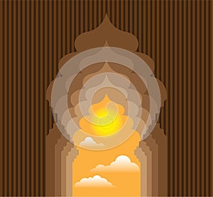 Passage to the Sun vector