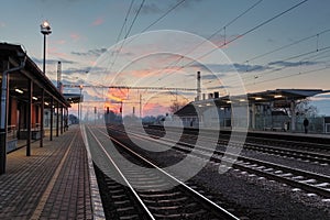 Passager train station