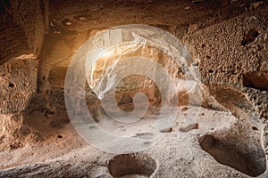 Passages made in mountain of Cappadocia