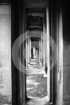 Passageway in Angkor Wat