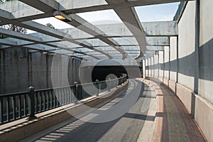 The passageway in the city, Perspective background