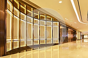 passageway of commercial building