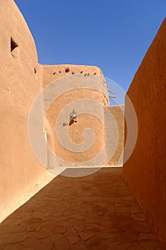 Passageway in the town of Al Qassim, Kingdom of Saudi Arabia