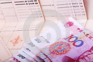 Passbook and RMB