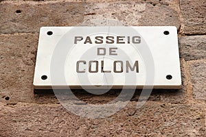 Passeig de Colom