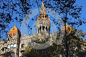 Passeig de Gracia, Barcelona photo