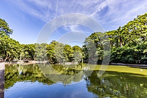 Passeio Publico Park. Curitiba, Parana State - Brazil photo