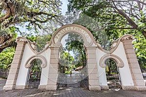 Passeio Publico Park. Curitiba, Parana State - Brazil photo