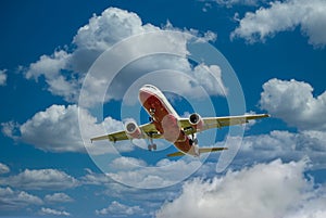 Passenger Aircraft Landing