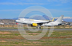 Passenger Aircraft Landing At Airport