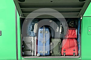 Passenger baggage. photo