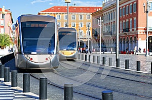 Passenger electric transport in the city center