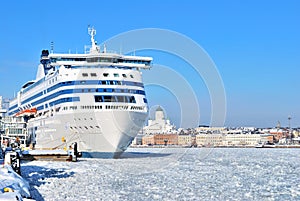 Passenger ferry in Helsinki