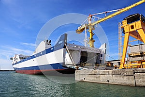 Passenger ferry ship