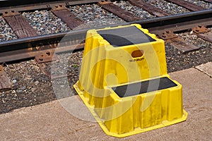 Passenger Foot Steps for the Amtrak California Zephyr