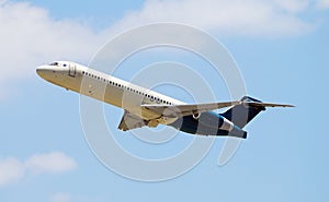 Passenger jet airplane