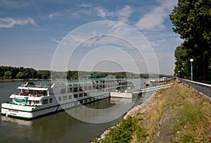 Passenger ship on the Danube