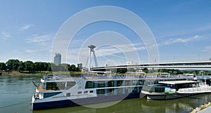Passenger ship on the Danube
